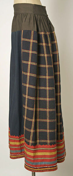 Skirt, wool, Russian