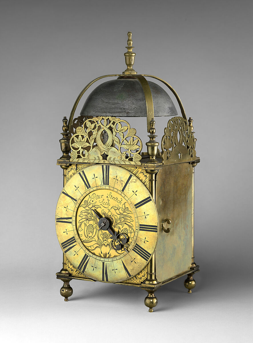 Peter Stretch (American, 1670–1746), Brass, iron, bronze; rope (modern), lead, American