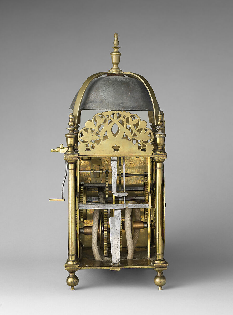 Peter Stretch (American, 1670–1746), Brass, iron, bronze; rope (modern), lead, American