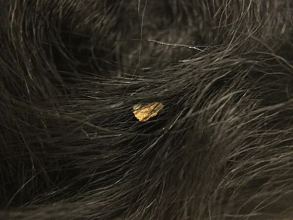 Military Uniform, Wool, cotton, metal wrapped thread, silver, leather, fur, and metal