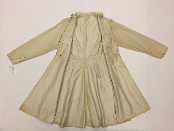 Military Uniform, Wool, cotton, metal wrapped thread, silver, leather, fur, and metal