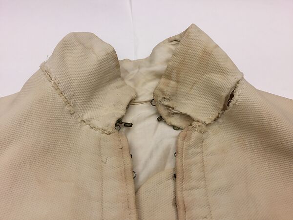 Military Uniform, Wool, cotton, metal wrapped thread, silver, leather, fur, and metal