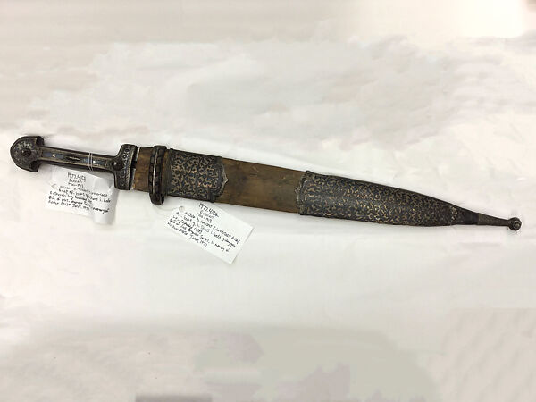 Military Uniform, Wool, cotton, metal wrapped thread, silver, leather, fur, and metal