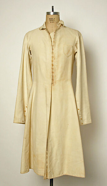 Military Uniform, Wool, cotton, metal wrapped thread, silver, leather, fur, and metal