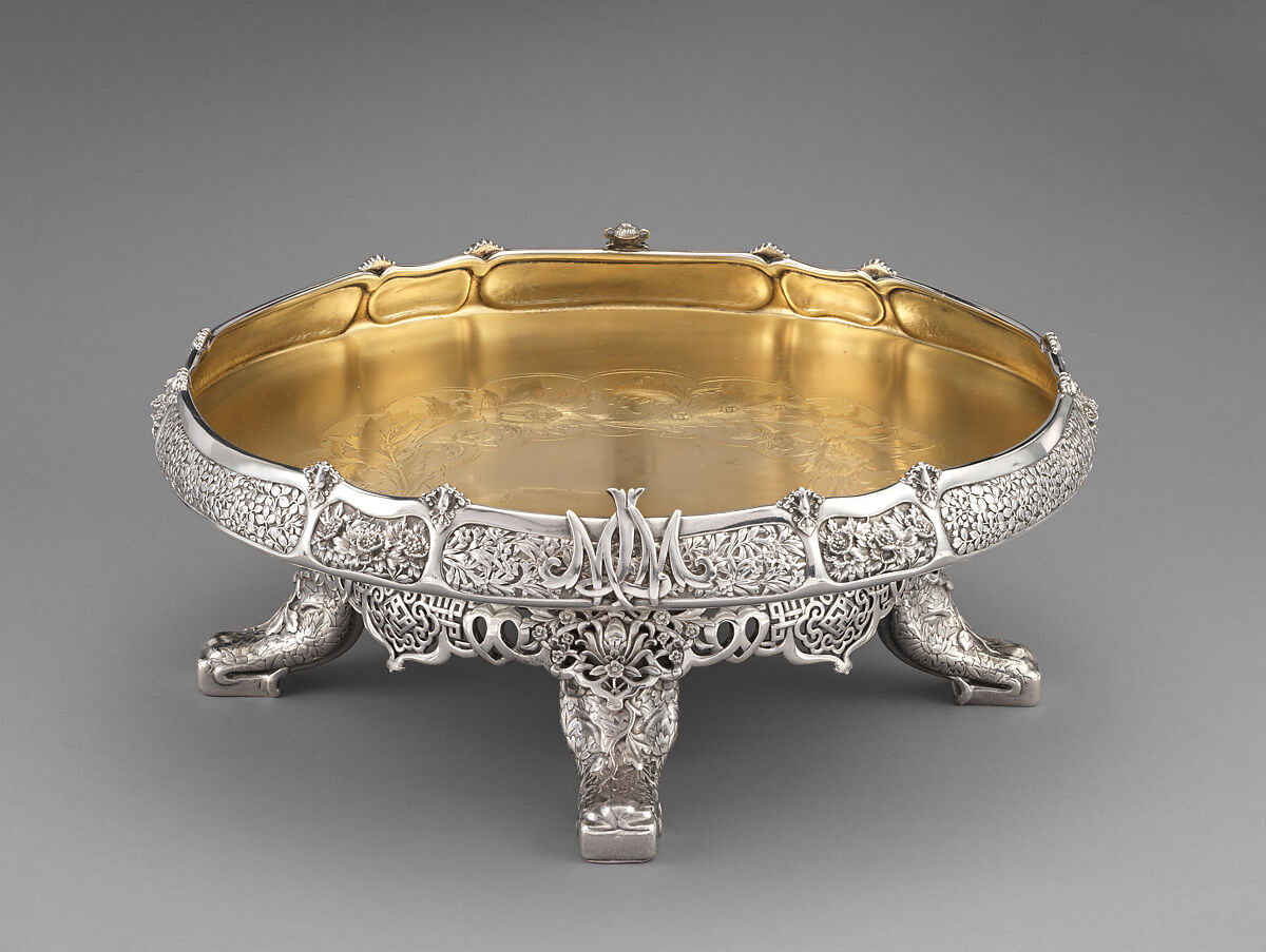 Ice Cream Dish from Mackay Service, Tiffany & Co., Silver, silver gilt, American