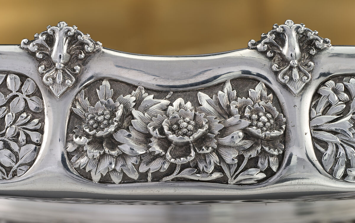 Ice Cream Dish from Mackay Service, Tiffany &amp; Co. (1837–present), Silver, silver gilt, American