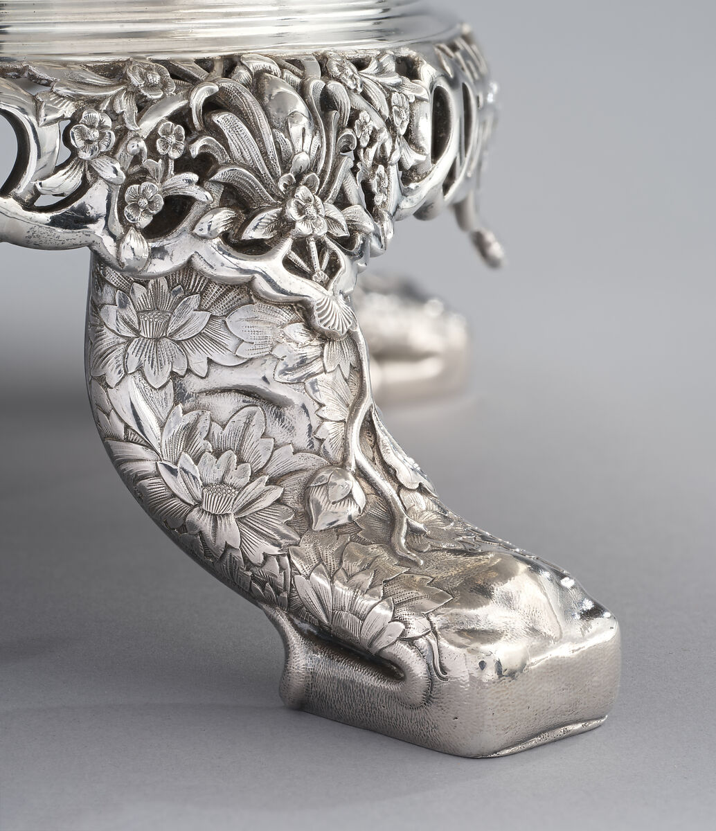 Ice Cream Dish from Mackay Service, Tiffany &amp; Co. (1837–present), Silver, silver gilt, American