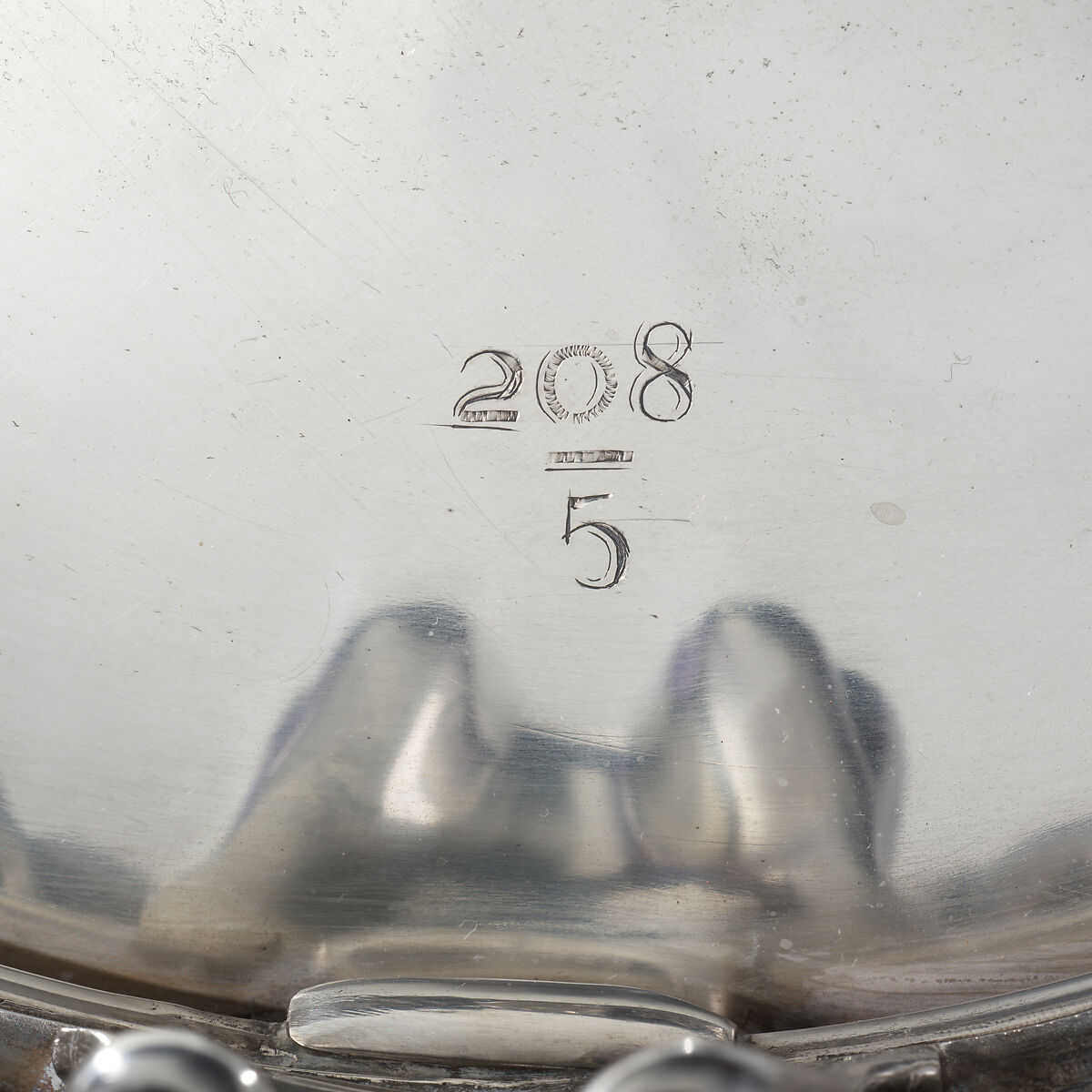 Ice Cream Plate from Mackay Service, Tiffany &amp; Co. (1837–present), Silver, American