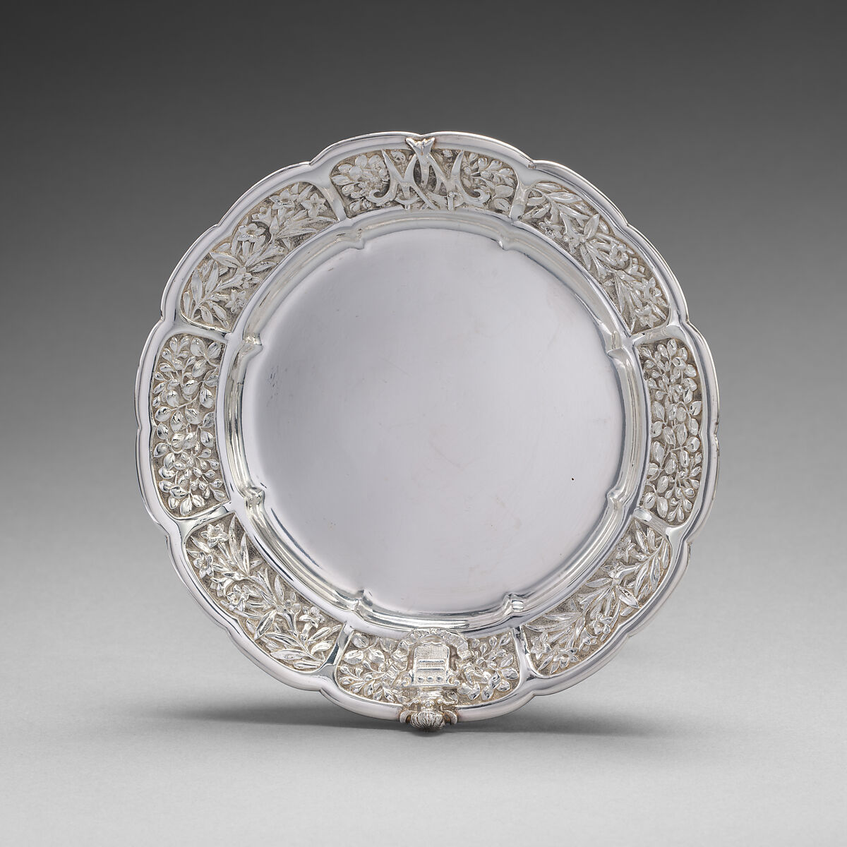 Ice Cream Plate from Mackay Service, Tiffany &amp; Co. (1837–present), Silver, American 