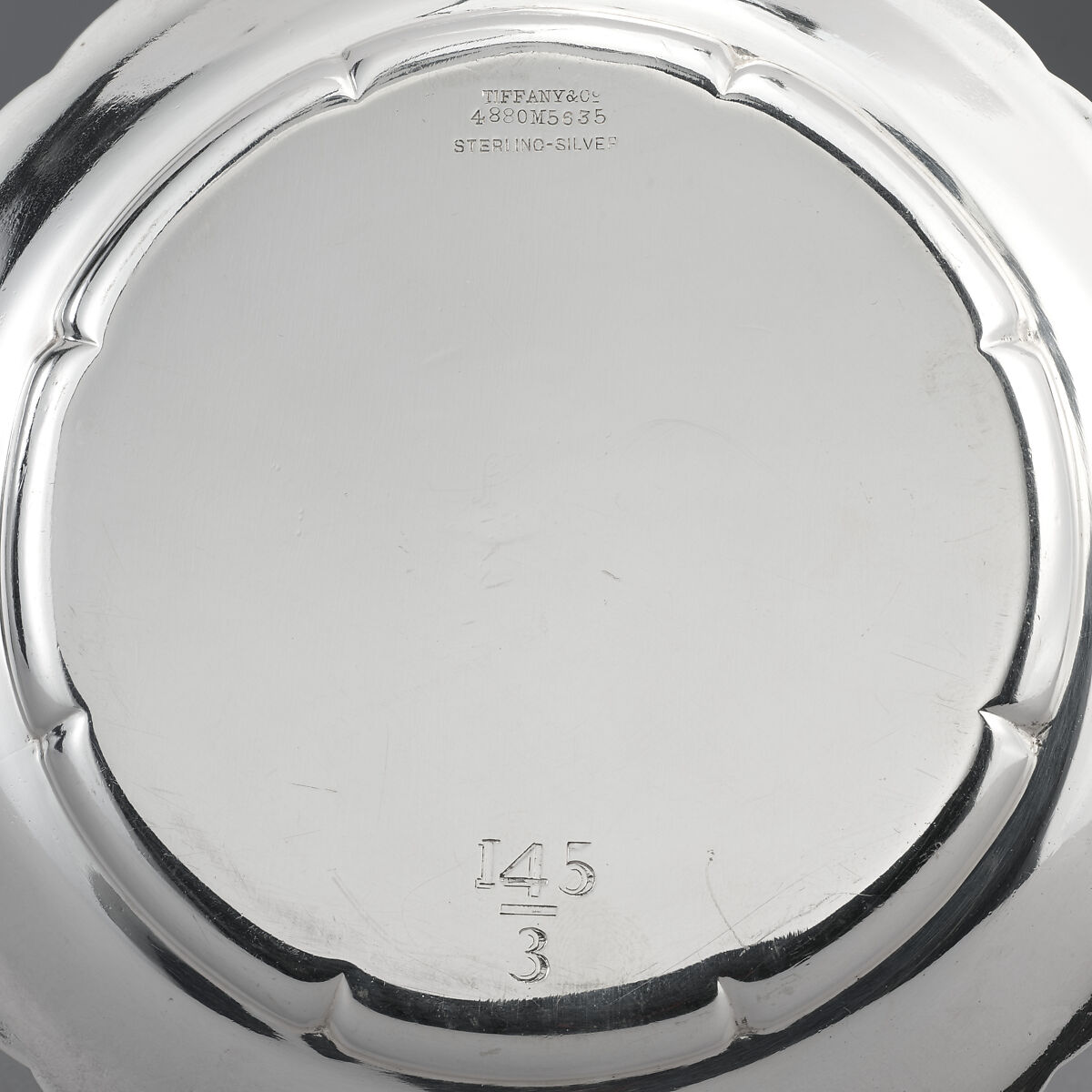 Ice Cream Plate from Mackay Service, Tiffany &amp; Co. (1837–present), Silver, American