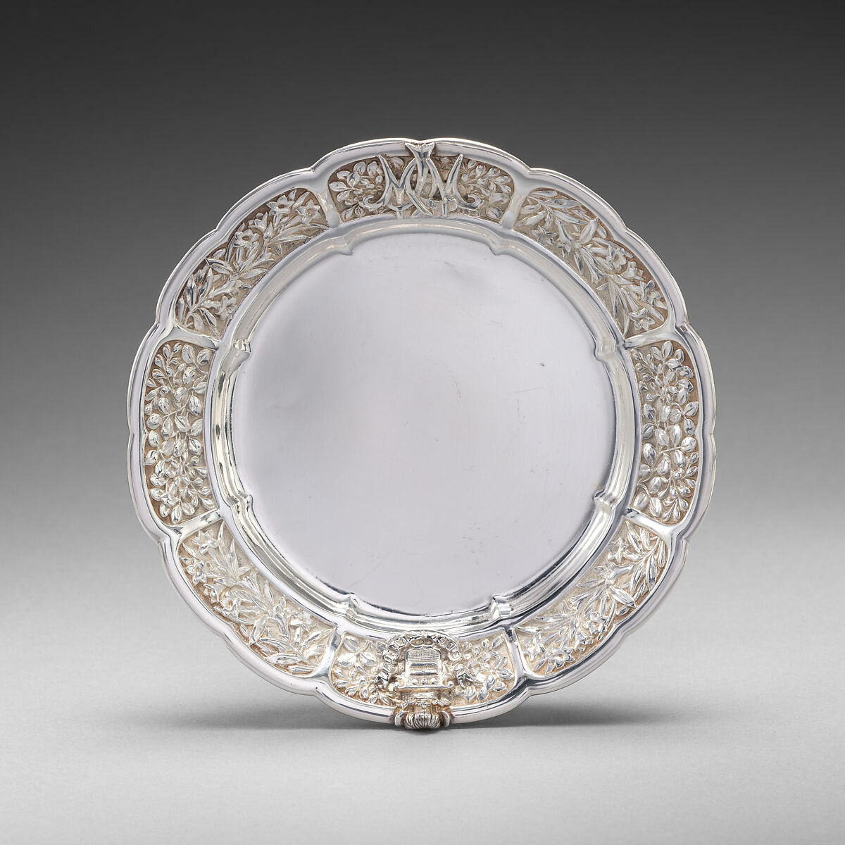 Ice Cream Plate from Mackay Service, Tiffany &amp; Co. (1837–present), Silver, American 