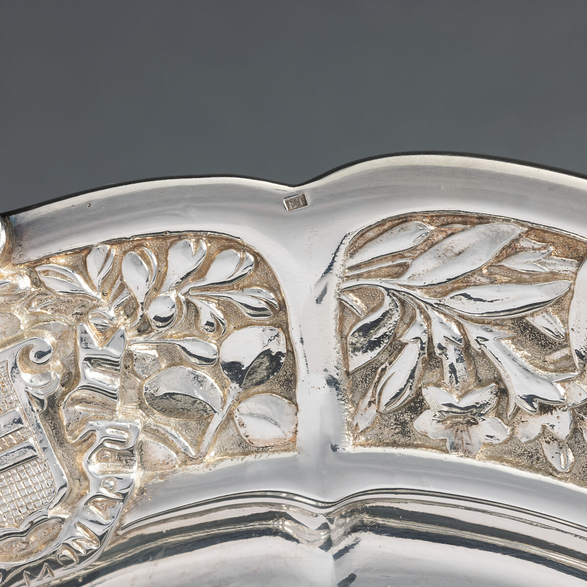 Ice Cream Plate from Mackay Service, Tiffany &amp; Co. (1837–present), Silver, American
