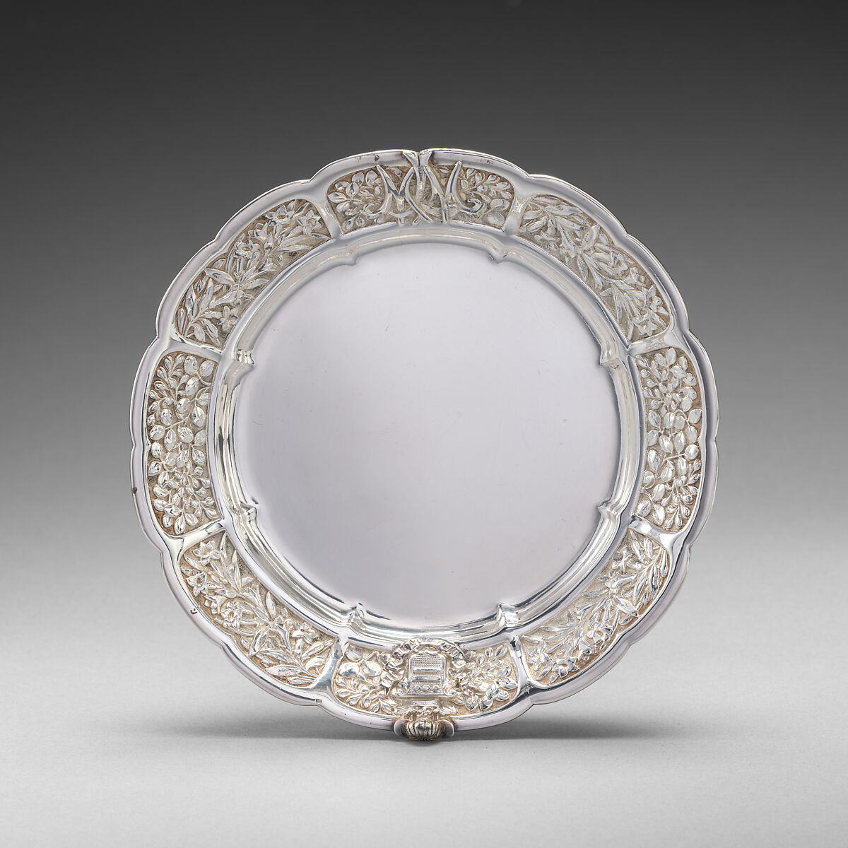 Ice Cream Plate from Mackay Service, Tiffany &amp; Co. (1837–present), Silver, American 