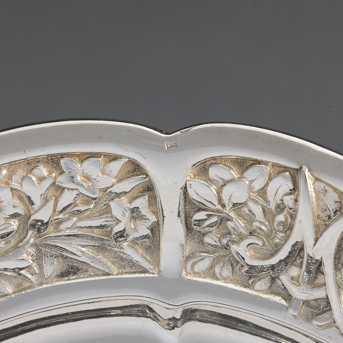 Ice Cream Plate from Mackay Service, Tiffany &amp; Co. (1837–present), Silver, American