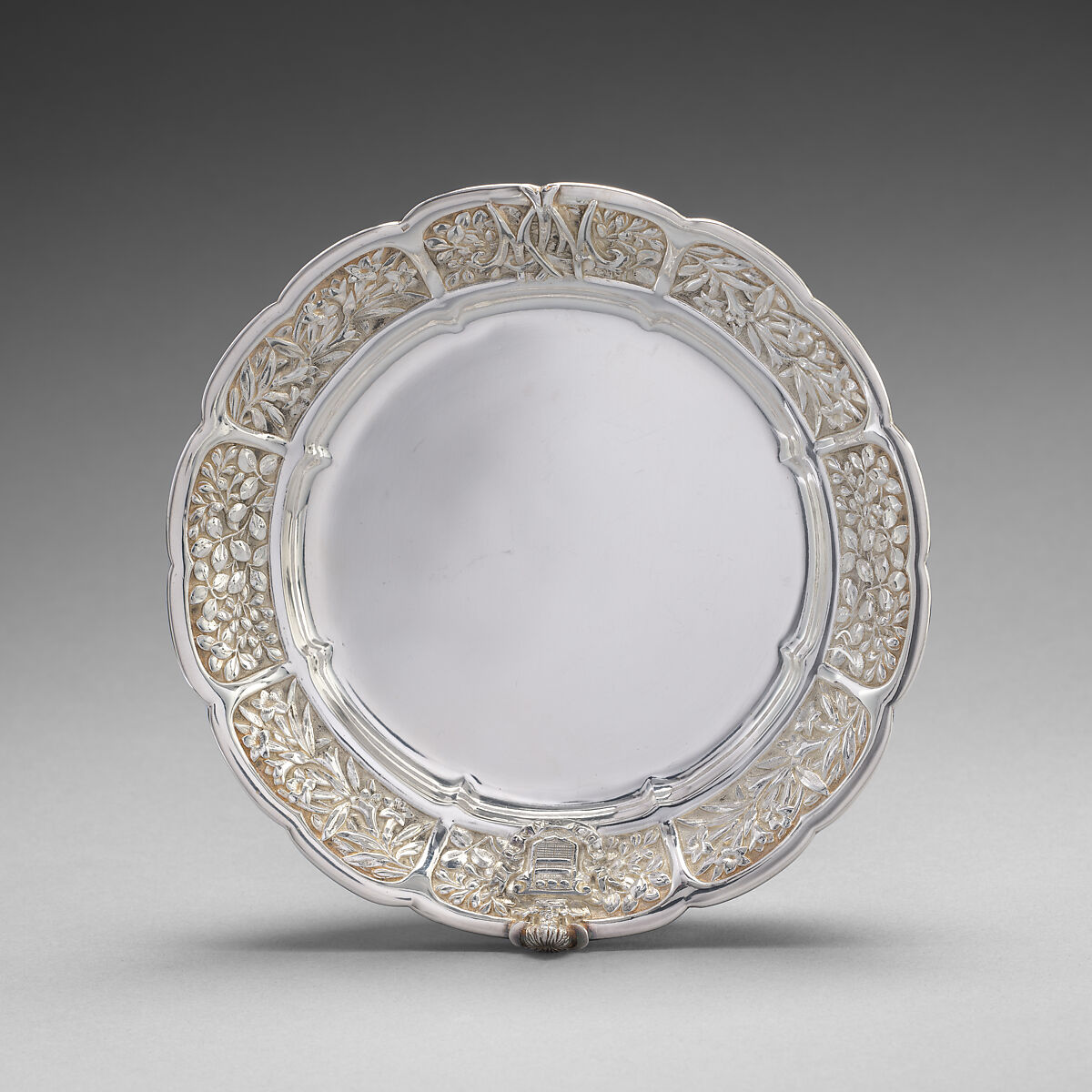 Ice Cream Plate from Mackay Service, Tiffany &amp; Co. (1837–present), Silver, American 