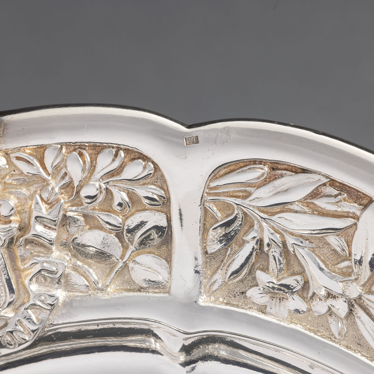 Ice Cream Plate from Mackay Service, Tiffany &amp; Co. (1837–present), Silver, American