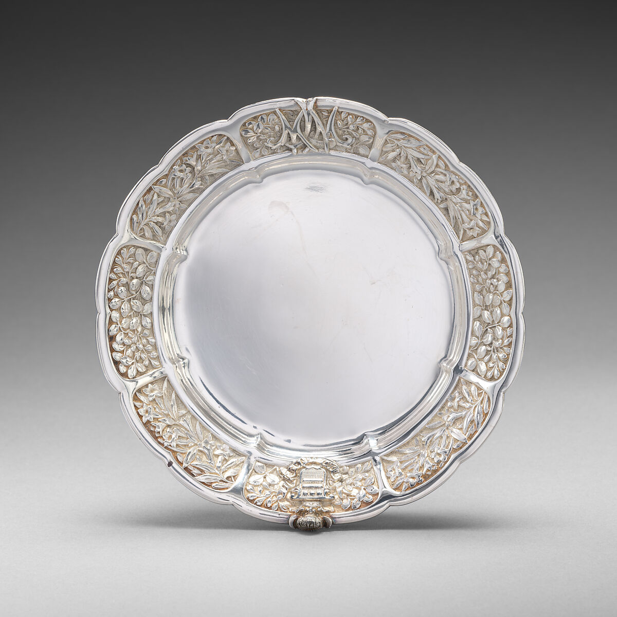 Ice Cream Plate from Mackay Service, Tiffany &amp; Co. (1837–present), Silver, American 