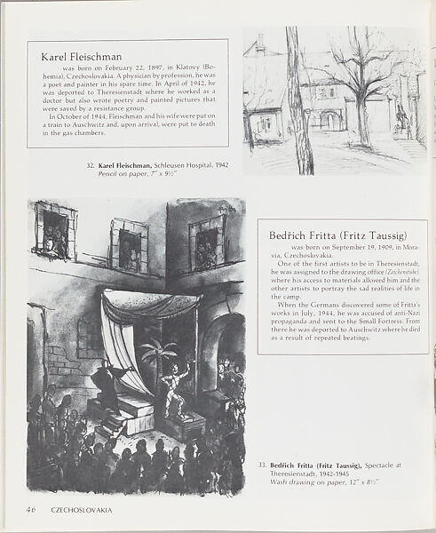 Spiritual resistance : art from concentration camps, 1940-1945 : a selection of drawings and paintings from the collection of Kibbutz Lochamei HaGhettaot, Israel