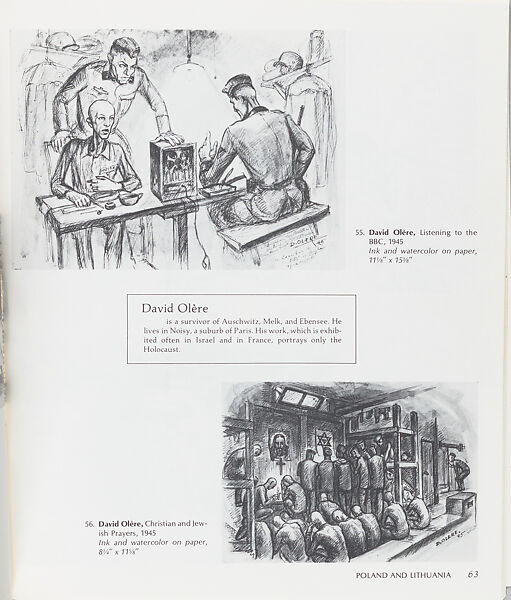 Spiritual resistance : art from concentration camps, 1940-1945 : a selection of drawings and paintings from the collection of Kibbutz Lochamei HaGhettaot, Israel