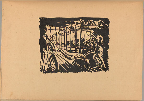 Auschwitz, 1944-45, Kaba Adler (Romanian, Satu Mare 1912–1989 Tel Aviv, Israel)