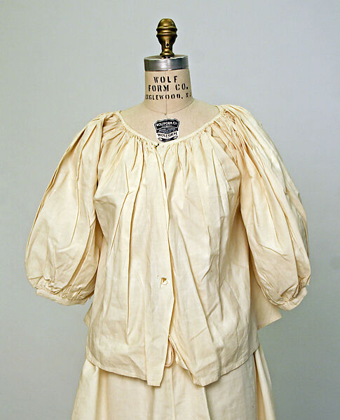 Ensemble, (a) linen
(b) wool
(d, g) cotton
(i, j) silk
(k, l) leather, Swiss