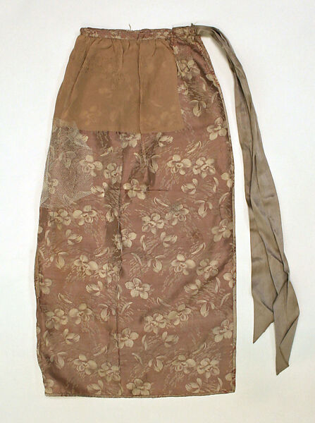 Ensemble, (a) linen
(b) wool
(d, g) cotton
(i, j) silk
(k, l) leather, Swiss