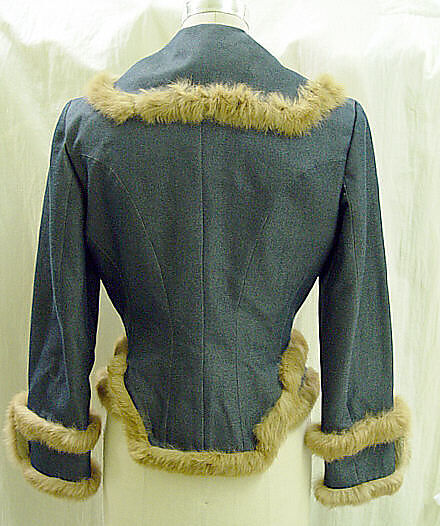 Ensemble, John Galliano (founded 1984), Silk, cotton, fur (rabbit), British