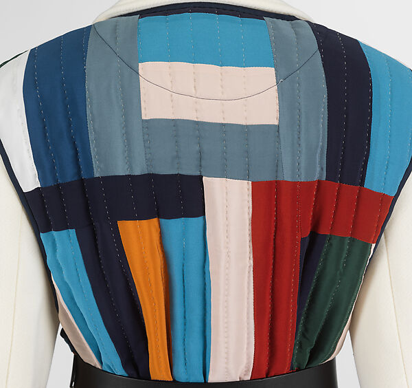Ensemble, Chloé (French, founded 1952), wool, silk, synthetic, metal, French