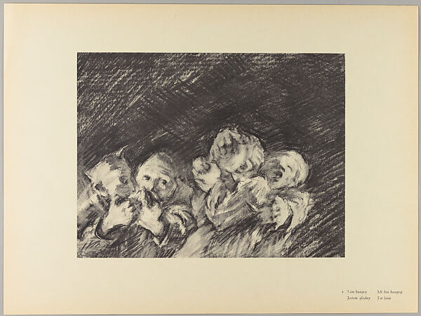 24 drawings from concentration camps in Germany : in rotogravure, George Zielezinski (Polish, 1914–1982)