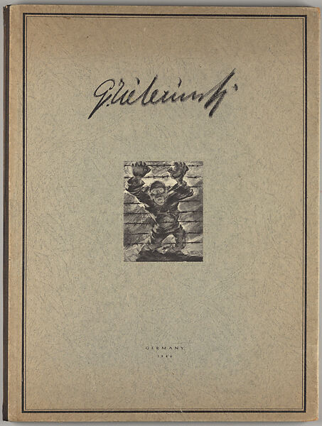 24 drawings from concentration camps in Germany : in rotogravure, George Zielezinski (Polish, 1914–1982)