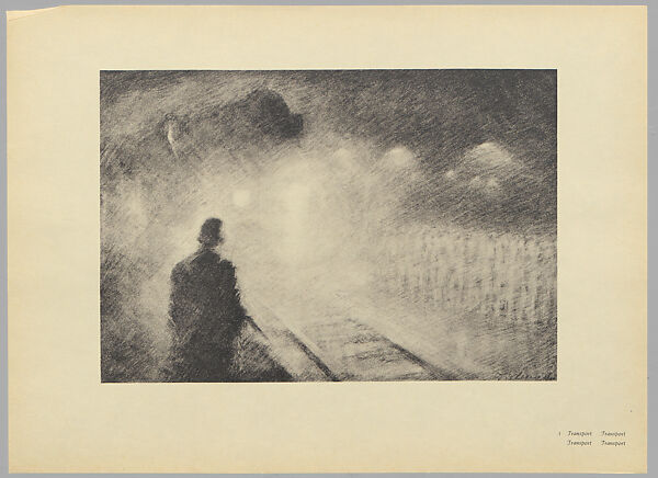 24 drawings from concentration camps in Germany : in rotogravure, George Zielezinski (Polish, 1914–1982) 