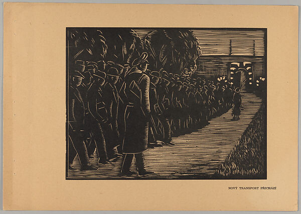 Soubor dřevorytů z koncentračního tábora, Bohumil Stibor (Czechoslovakian)