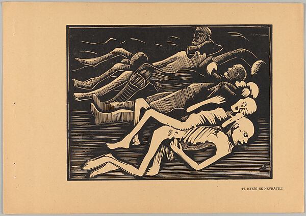 Soubor dřevorytů z koncentračního tábora, Bohumil Stibor (Czechoslovakian)