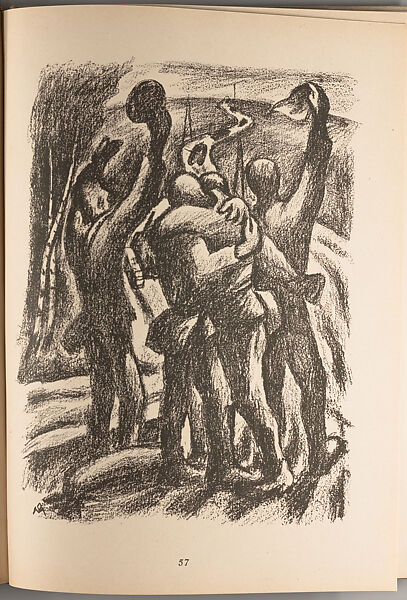 Kresby z koncentráku : 61 puvodnich litografií, Ota Matoušek (Czechoslovakian, 1890–1977)