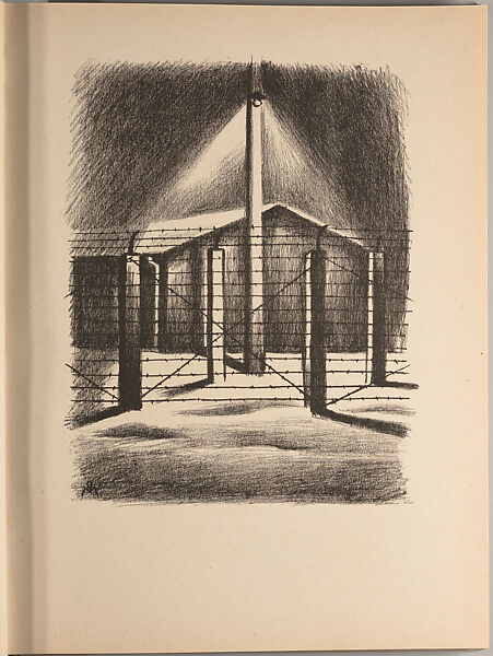 Kresby z koncentráku : 61 puvodnich litografií, Ota Matoušek (Czechoslovakian, 1890–1977)