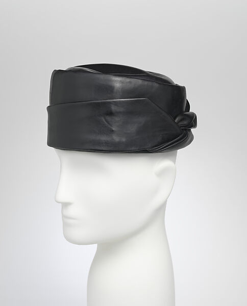 Hat, Gema Galdón, leather, silk, Spanish