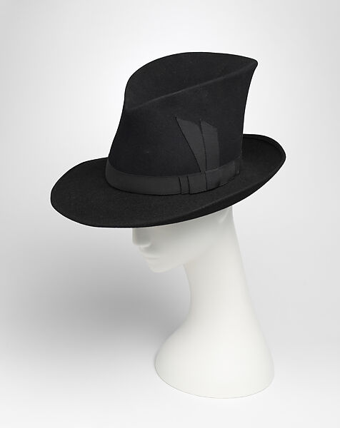 Hat, Philip Treacy (Irish, born 1966), wool, silk, British