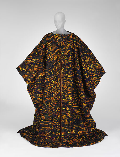 Caftan, Patience Torlowei (Nigerian, born 1964), cotton, silk, Nigerian