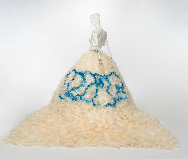 Dress, Off-White c/o Virgil Abloh (Italian, founded 2013), cotton, silk, Italian