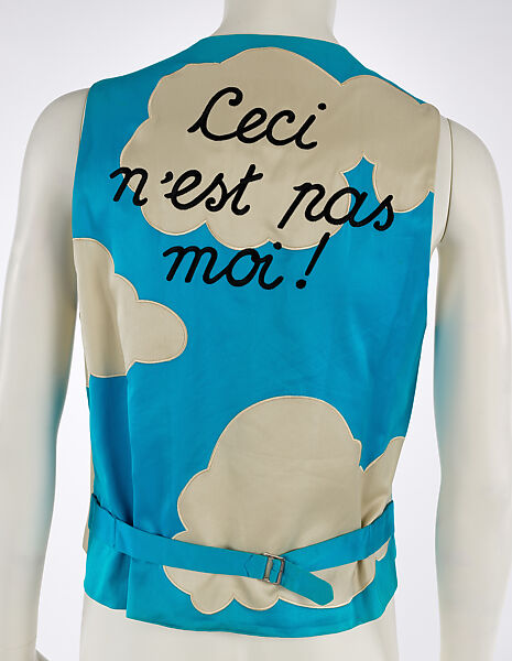 Vest, Moschino Cheap and Chic (Italian, founded 1988), cotton, rayon, acetate, Italian