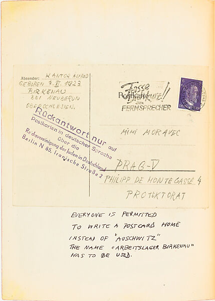 The book of Alfred Kantor : an artist's journal of the Holocaust, Alfred Kantor (Czech, 1923–2003)