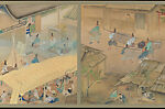 Handscroll of Tyrannical Government, Painting by Itō Ryūgai (Japanese, 1880–1960), Handscroll: ink and color on silk, Japan