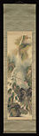 Hermitage in Bamboo Grove, Shirakura Jihō (Japanese, 1896–1974), Hanging scroll; ink and color on silk, Japan