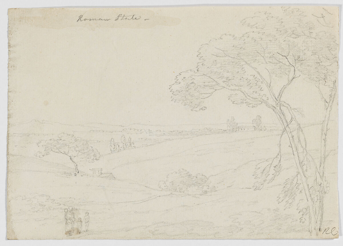 Roman State, Richard Cooper II (British, Edinburgh, Scotland 1740–1822 Eltham, Kent), Graphite 