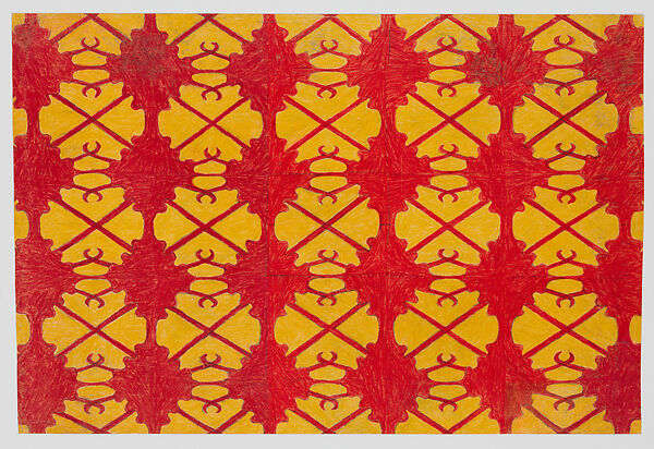 Leap Year, Mary Sully (Dakota, 1896–1963), Colored pencil, wax crayon, ink, and graphite on paper, Dakota