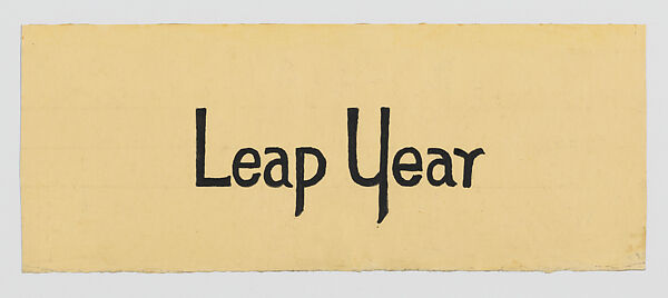 Leap Year, Mary Sully (Dakota, 1896–1963), Colored pencil, wax crayon, ink, and graphite on paper, Dakota