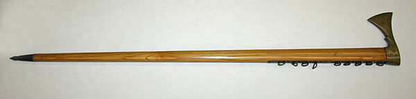 Ensemble, (a, b, e) wool
(c, d, f, g) leather
(h) wood, Polish