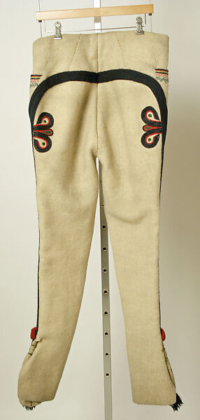 Ensemble, (a, b, e) wool
(c, d, f, g) leather
(h) wood, Polish