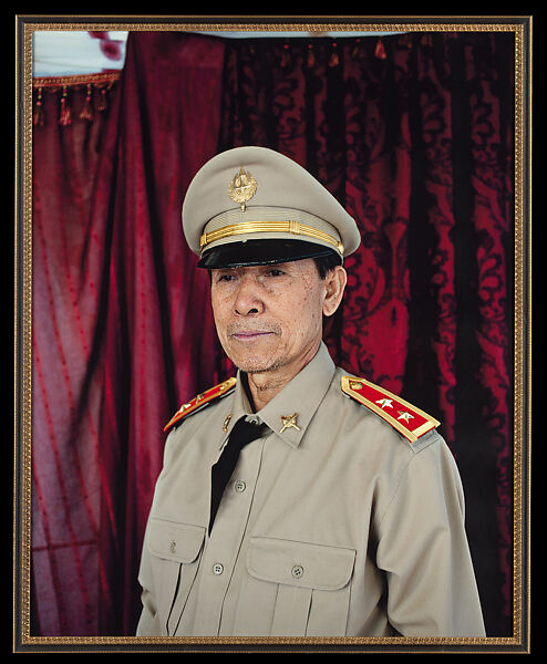 Hmong Veteran, from the series 'Attention', Pao Houa Her (Hmong-American, born Laos 1982), Inkjet print mounted on Dibond in artist-selected frame 