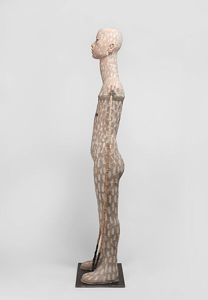 Release, Rose B. Simpson (American, Enrolled member of the Santa Clara Pueblo (Kha’po Owingeh) born Santa Fe, New Mexico 1983), Clay, steel, twine and grout